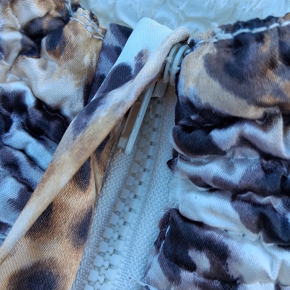 Ruby Rd. Leopard Print Jacket - Brown, Black, Whi… - image 3